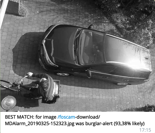 BEST MATCH: for image /foscam-download/ MDAlarm_20190325-152323.jpg was burglar-alert (93,38% likely) 17:15