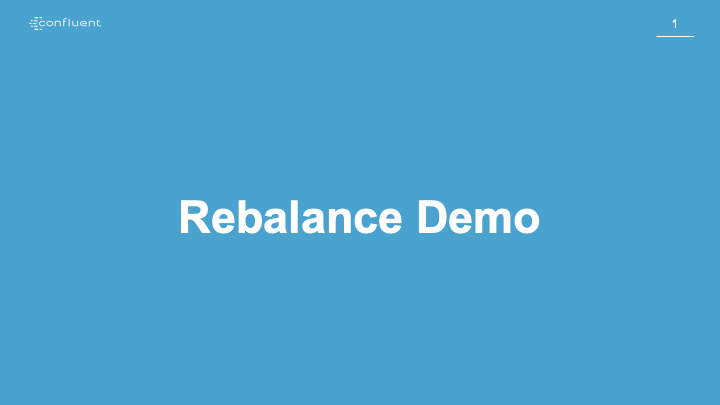 Rebalance Demo
