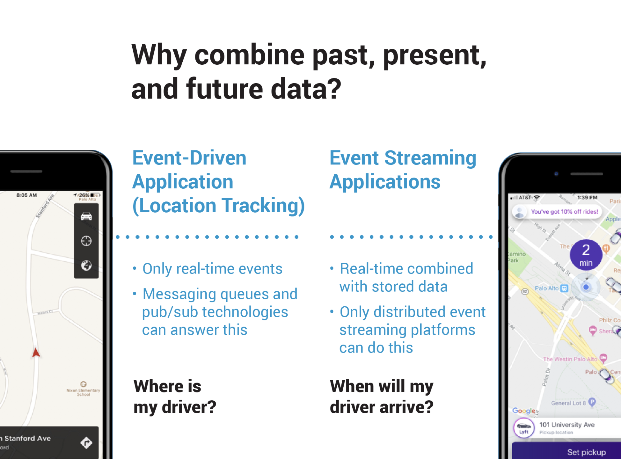 Why combine past, present, and future data?