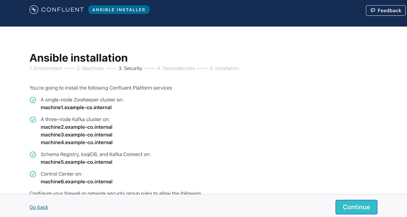 Ansible installation