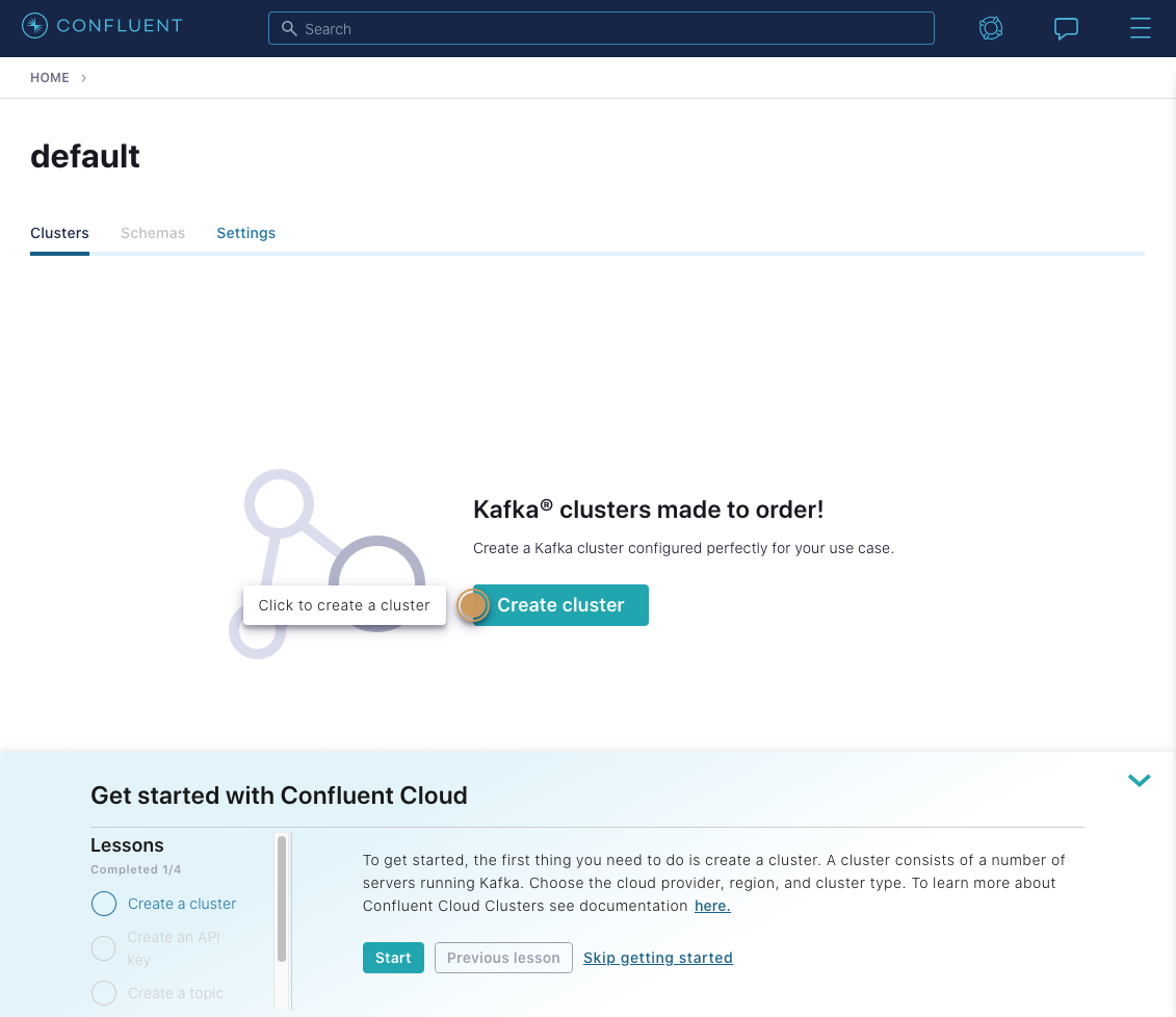 Kafka clusters made to order! Create a Kafka cluster configured perfectly for your use case.