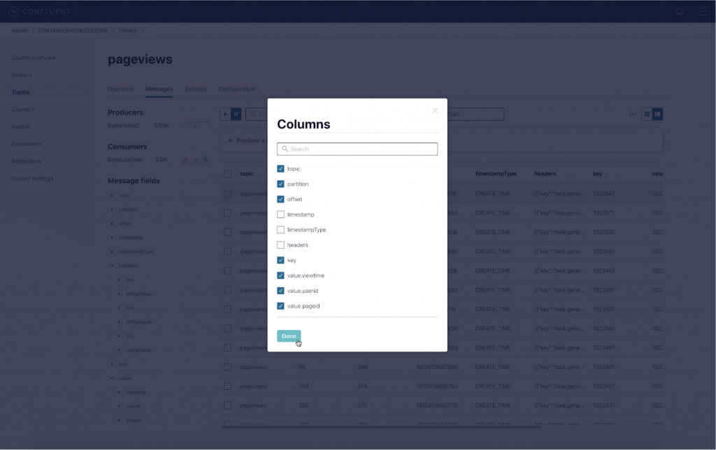 How to Export and Analyze Kafka Messages in Control Center