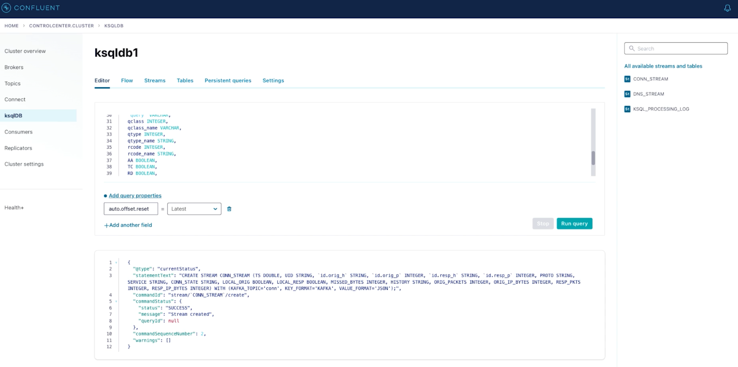 ksqlDB processing disparate streams together