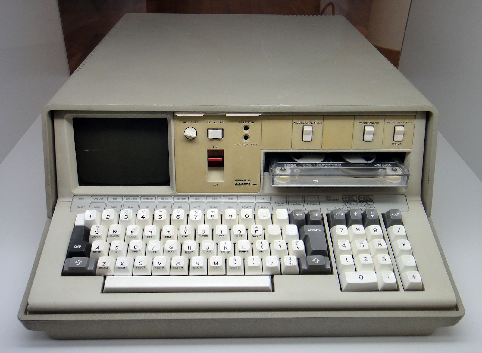 The “portable” IBM 5100 from 1977