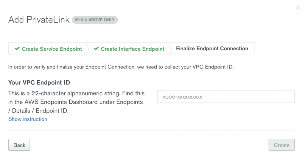 Add PrivateLink | Create Service Endpoint | Create Interface Endpoint