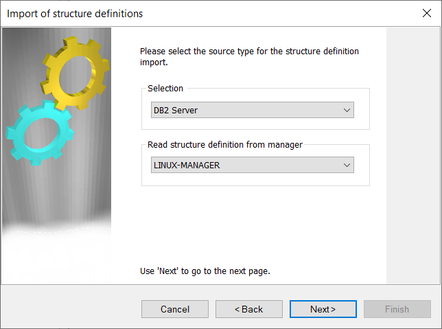 Source type for structure definition import