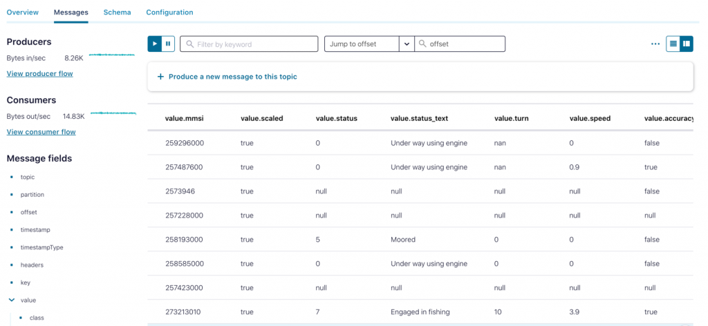Streaming ETL and Analytics on Confluent with Maritime AIS Data